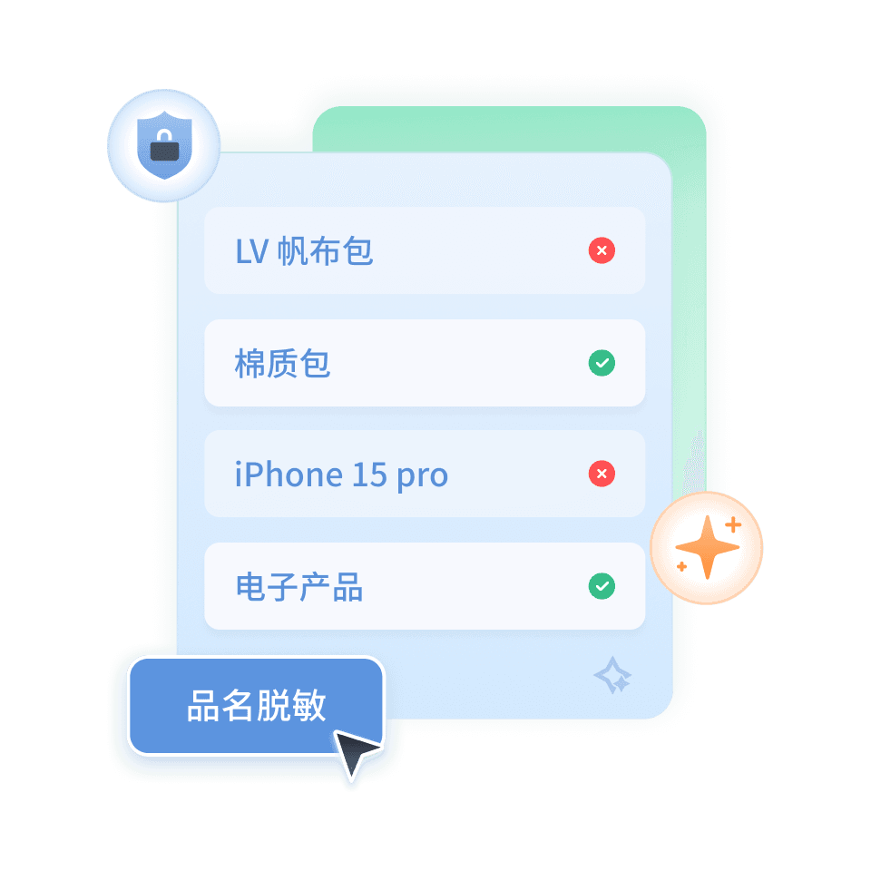 品名脱敏